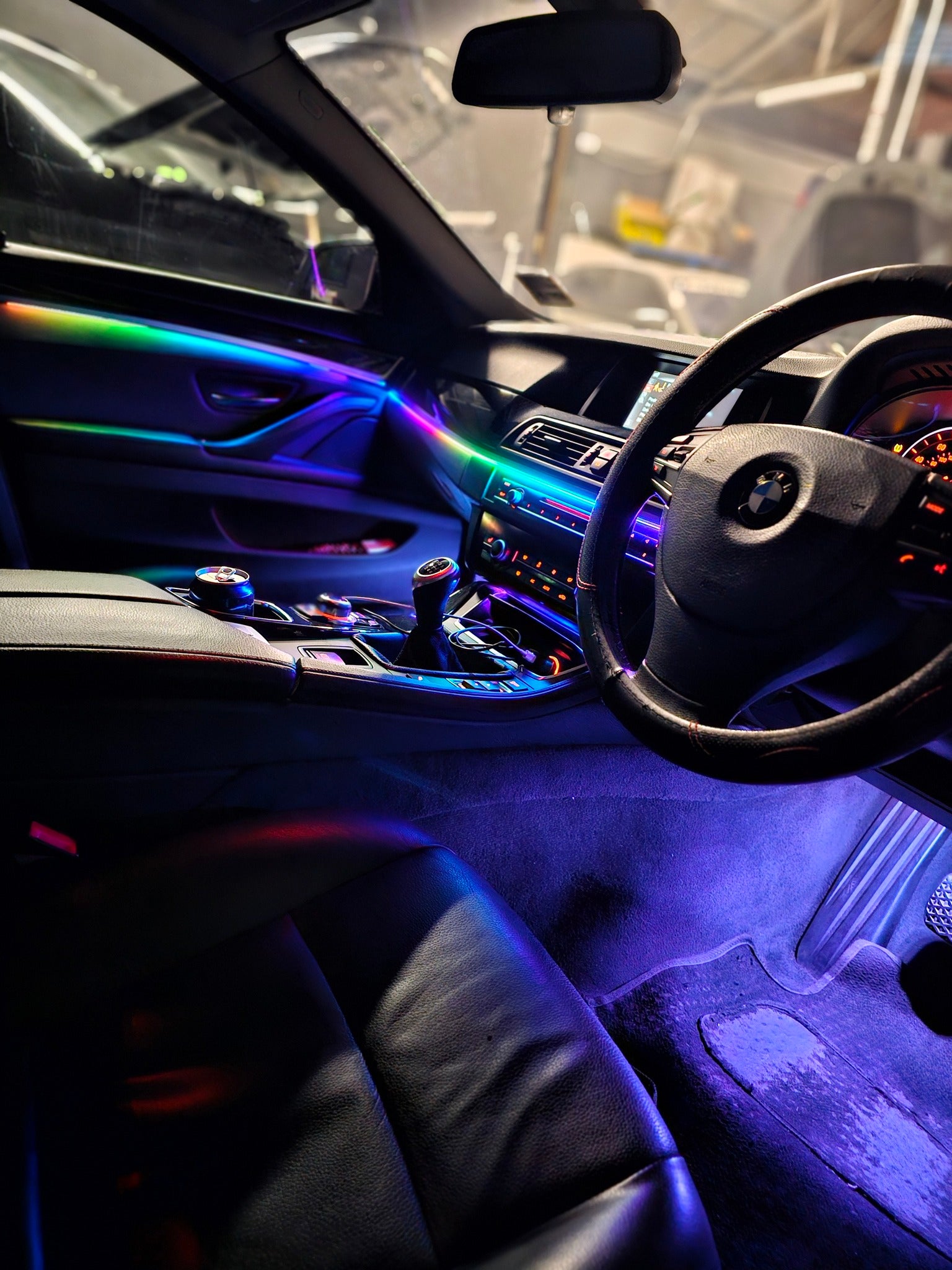 Ambient Light Installation – Interior LED Lighting for Cars