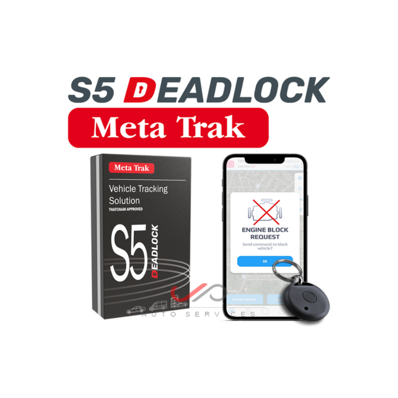 Meta Trak S5 Deadlock – Thatcham-Approved GPS Tracker with Immobilisation