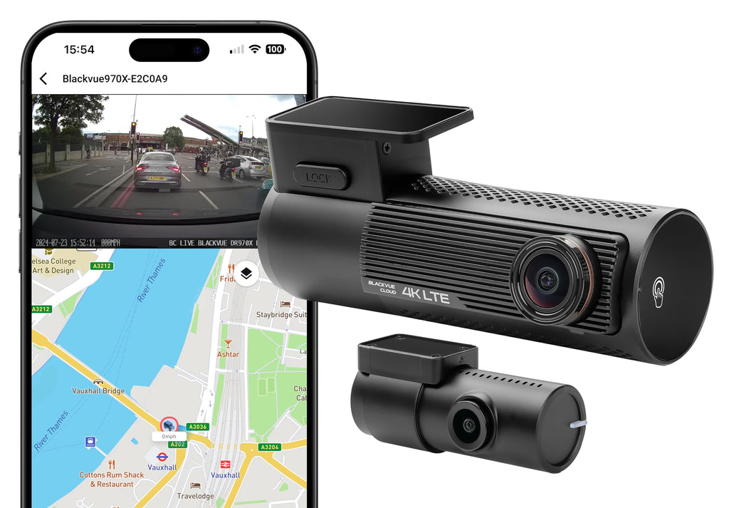 BlackVue DR970X LTE – 4K Dash Cam with Built-in 4G Connectivity