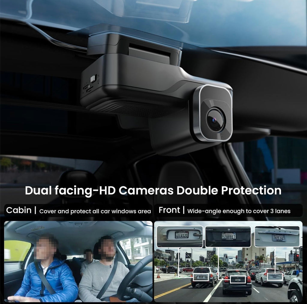 MMV3 Front & Inside LTE 4G Dashcam