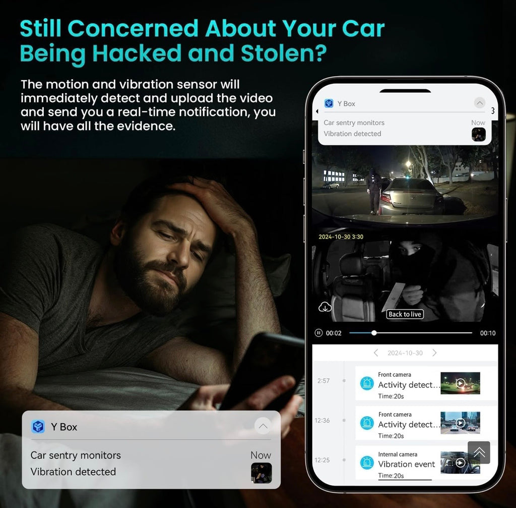 MMV3 Front & Inside LTE 4G Dashcam