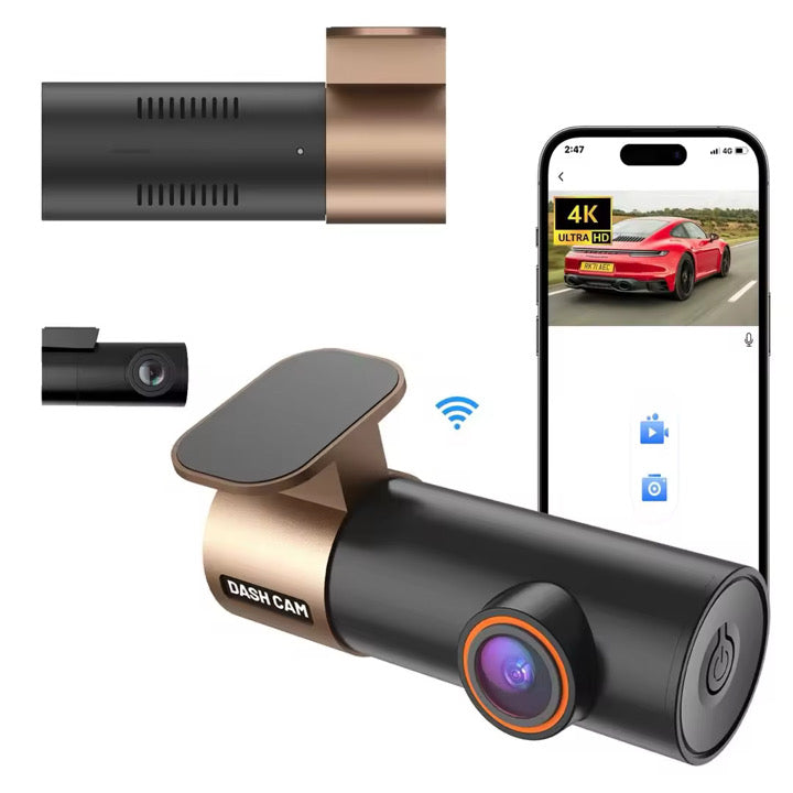 Front & Rear 4K Dashcam