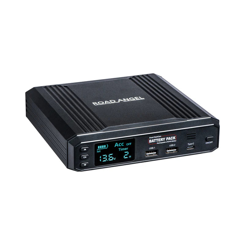 Road Angel Halo Hardwire Battery Pack for Dash Cams