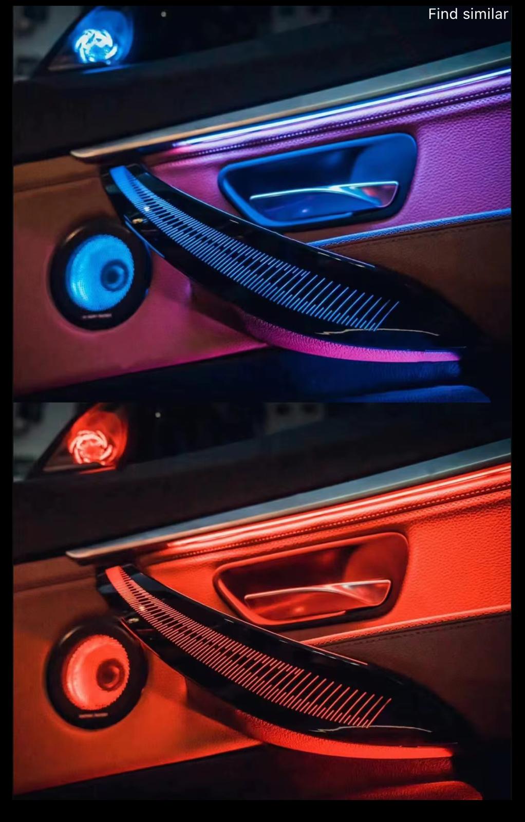 BMW 3 Series F30 or 3GT (2013–2019) a luxurious, high-end look with our premium Ambient Light Kit Installation Service