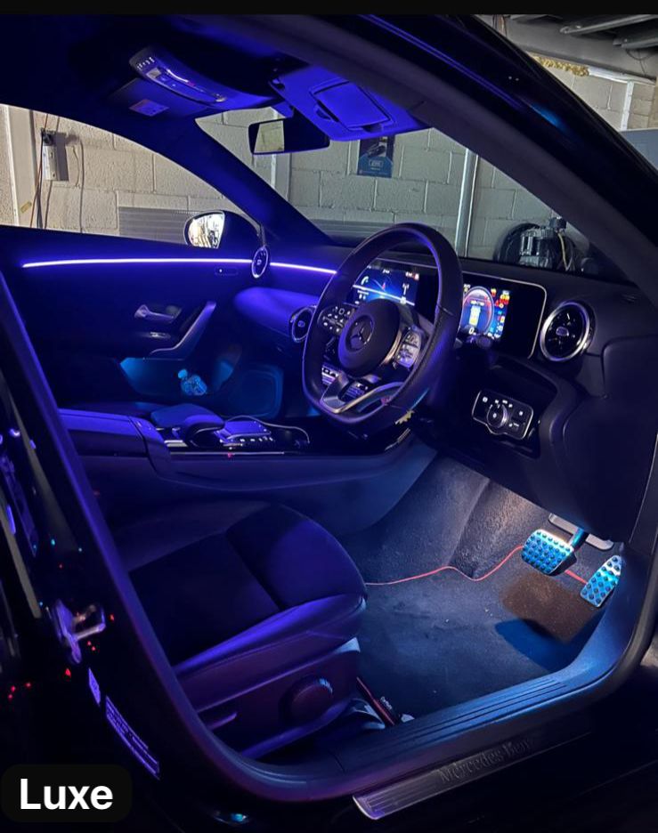 Ambient Light Installation – Interior LED Lighting for Cars