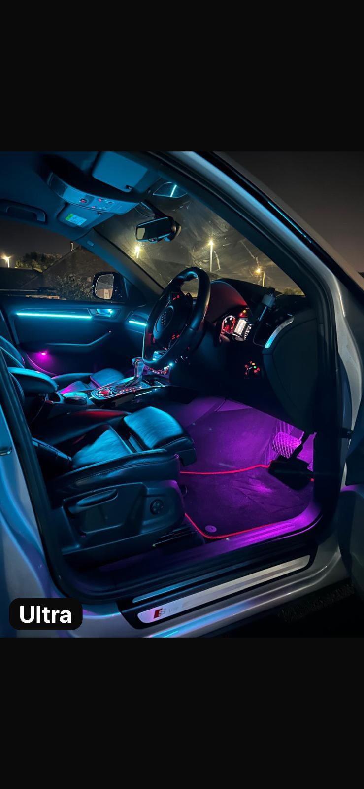Ambient Light Installation – Interior LED Lighting for Cars